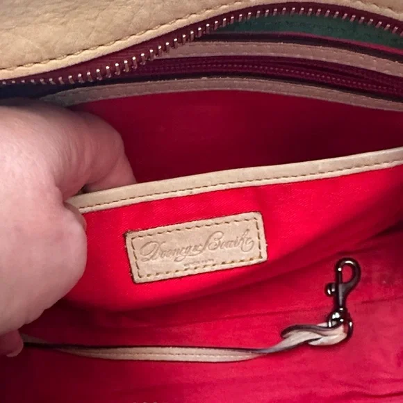 Dooney & Bourke Classic Brown Satchel - Picture 10 of 15